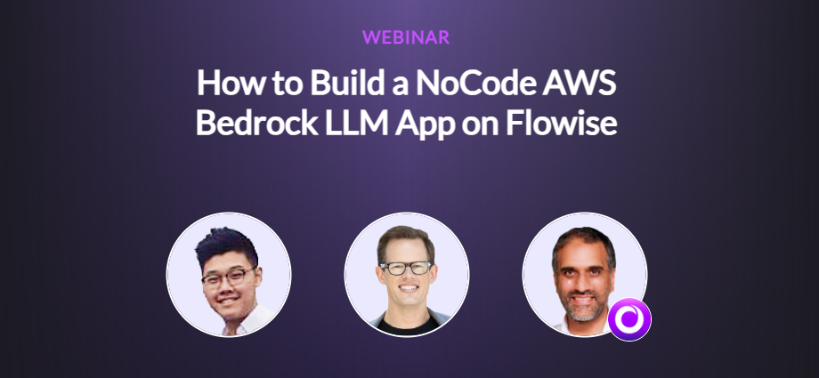 How to Build a NoCode AWS Bedrock LLM App on Flowise